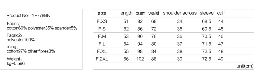 Size Chart - PUNKR0354
