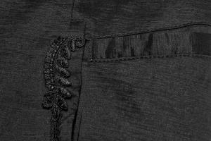 PUNK RAVE SHOP Y-1191BK WY-1191MJM Black elegent aristocrat jacket, buttons and embroidery, Punk Rave