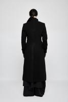 PUNK RAVE SHOP Y-798 Jacket man long black coat with embroidery, elegant gothic, Punk Rave